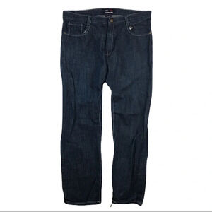 MJ233 Mens RED DIAMOND Relaxed Boot Fit Denim Jeans 38x32